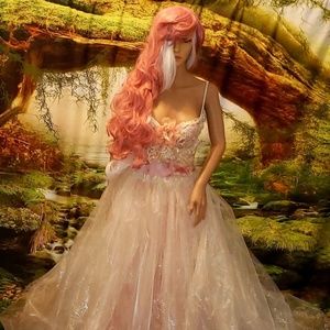 ERICA 2 in 1 Silk Organza Wedding Mermaid Ballgown